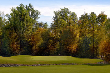 The approach at number eleven, The Club at Stoney Creek