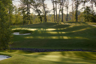 The approach at number five, The Club at Stoney Creek